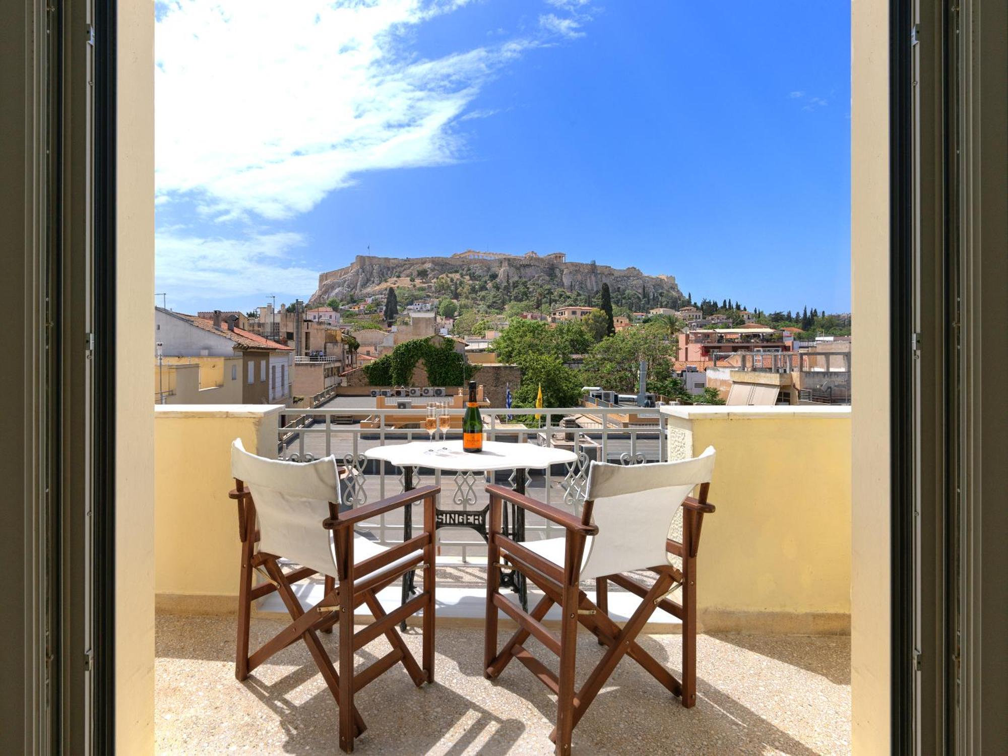 Prestige Penthouse - Breathtaking Parthenon Views In Plaka Apartamento Atenas Exterior foto